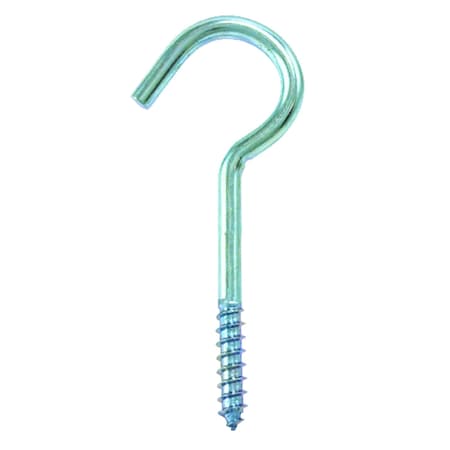 Hampton Hampton Small Zinc-Plated Silver Steel 3.88 in. L Ceiling Hook 80 lb 1 pk 02-3480-144
